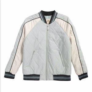 Tucker Tate Colorblock Bomber Jacket (Girls)